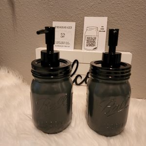 New Soap Dispenser jars